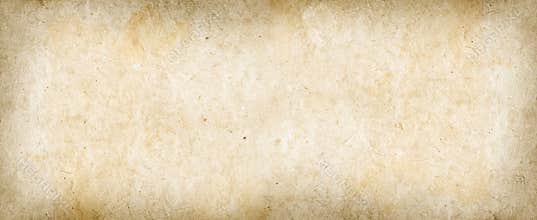 Old parchment paper. Banner texture