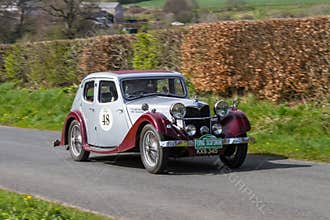 A 1934 Riley Kestrel in Southwaite, England