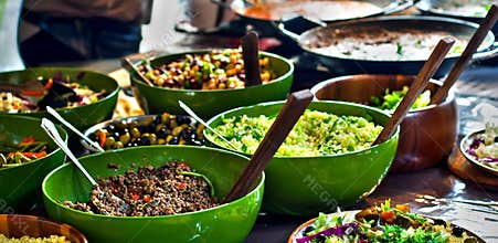 Street food: african kitchen