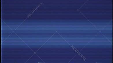 Retro seamless loop with flickering screen, signal loss, noise and glitches
