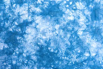 Blue tie dye pattern abstract background