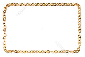 Golden chain as frame