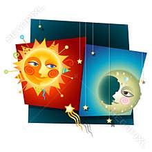 Sun and Moon