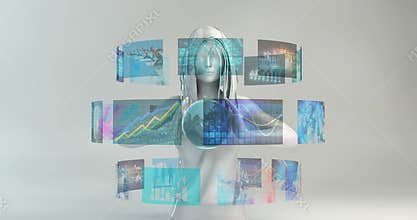 Virtual Healthcare System and Futuristic Interface as Art