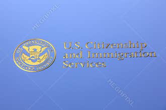 Macro image of U.S. Department of Homeland Security Logo