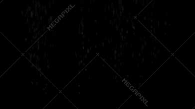 3d animation of bubbles moving and floating on a black background