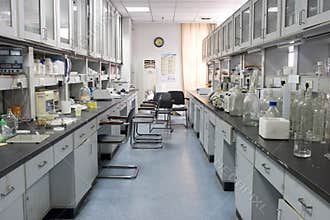 Lab interior