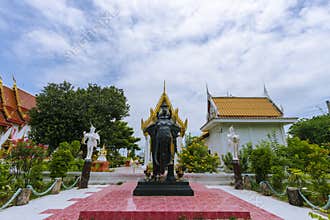 Khung Tha Lao Temple in Lop Buri Province