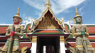 4K Demon guardians at Grand Palace