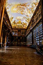 Large library, beauty and the beast