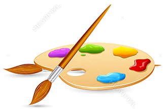 Color Brush and Color Pallet