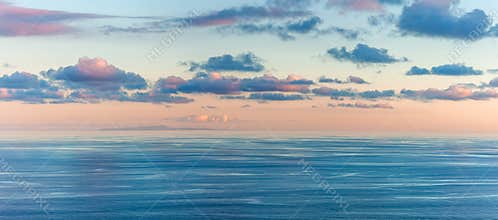 Soft Light at Blue Hour Over Santa Maria, Azores Islands