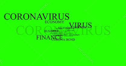 Coronabond coronavirus cells covid-19 influenza with color of europe euro, concept of corona bond crisis for economy finance