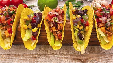 Making delicious hard shell tacos - stop motion animation