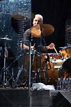The Rolling Stones, Charlie Watts during the concert