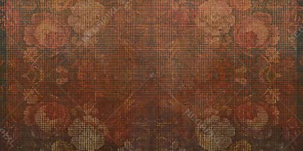 Brown Minimal Texture with dots flower clipart Decorative Background Design.