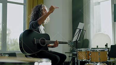 Music Teacher Provide Online Singing Lessons .