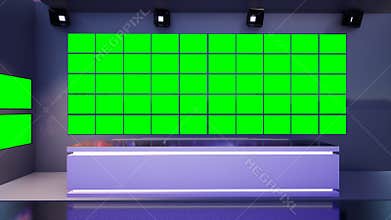 3D Virtual TV Studio News