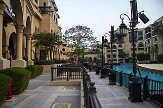 Souq Al Bahar Area of Downtown, Dubai. UAE