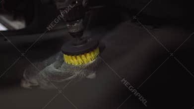 Carpet cleaning machine, car interior cleaning tool, work tools