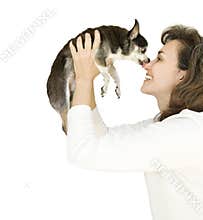 Dog kisses