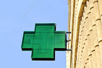 Sign at pharmacy