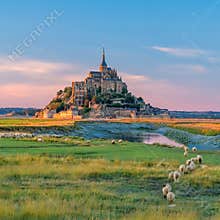 Mont Saint-Michel in France