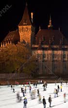 Budapest iceskating