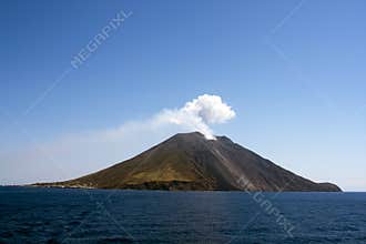 Stromboli island