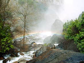 Rainbow at Bridalveil Falls