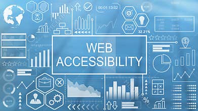 Web accessibility, animated typography