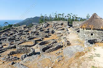 Castro of Santa Trega, province of Pontevedra, Spain