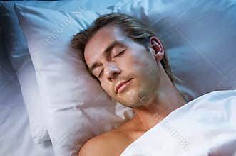 Sleeping Young Man