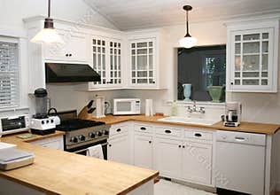 White Country Kitchen