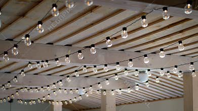 String light at a celebration