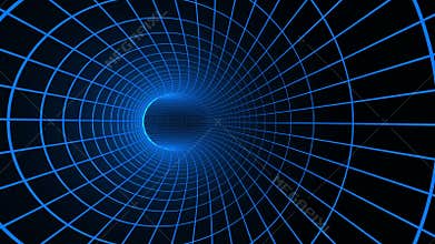 Abstract speed motion in a virtual reality portal