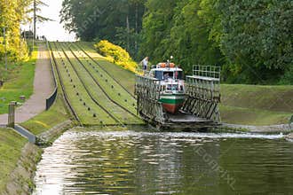 Sailing on the grass - tourist cruises on the Elblag Canal