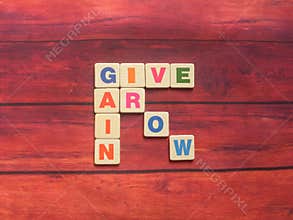 Give Gain Grow