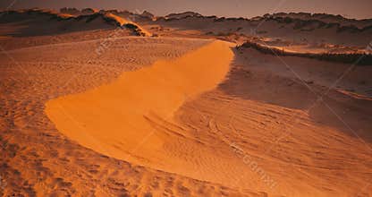 Desert dune, Tunis
