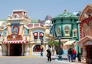 Mickey's toontown in Disneyland