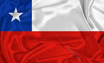 Silk Chile Flag