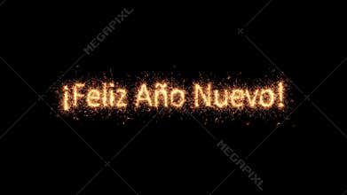 Happy new year texts in english, german, spanish, french and russian languages