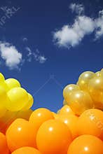 Balloons background