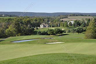 Golf course fairwary