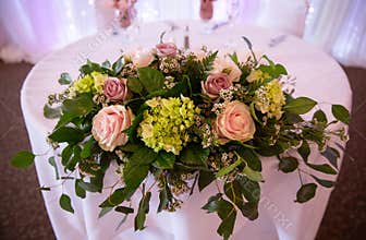 Floral arrangement for the head table