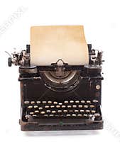 Old vintage typewriter