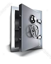 Bank safe