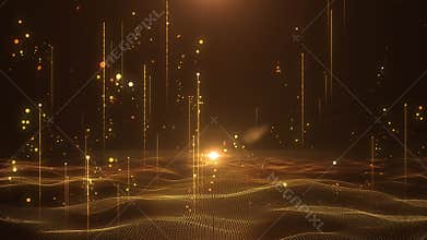 Gold glitter luxury beautiful abstract background light ray glimmer shimmering vintage light bokeh stage showcase
