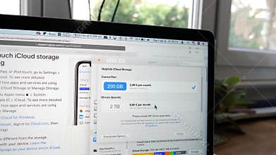 Working on new MacBook Pro 16 inch buying iCloud storage