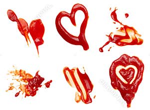 Ketchup stain